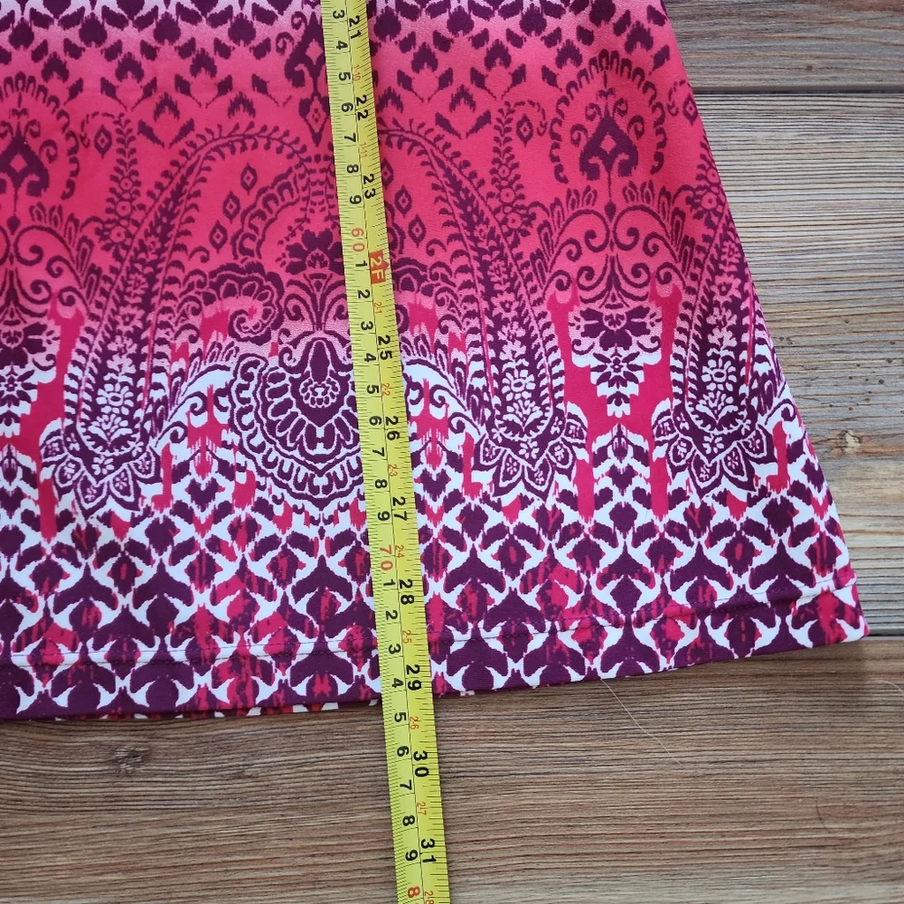 Athleta Shorebreak Swim Dress Womens XXS Purple Multi-Color